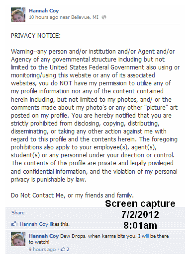 Hannah Coy Eaton County Sheriff Employer