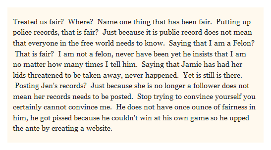 Being Fair to the Terpening Followers